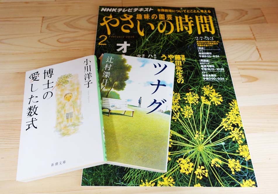 【第二集】 ラジオを聴きながら雑誌「やさいの時間」を眺める＆ハーブティーで「博士の愛した数式」の世界に浸る