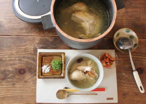 四季を楽しむ韓国家庭料理教室③『参鶏湯(サンゲタン)とカクテキ』