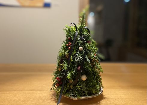 2020/12.10(木）富士BessoALTANA「もうすぐXmas！お部屋を彩るツリーアレンジメント」